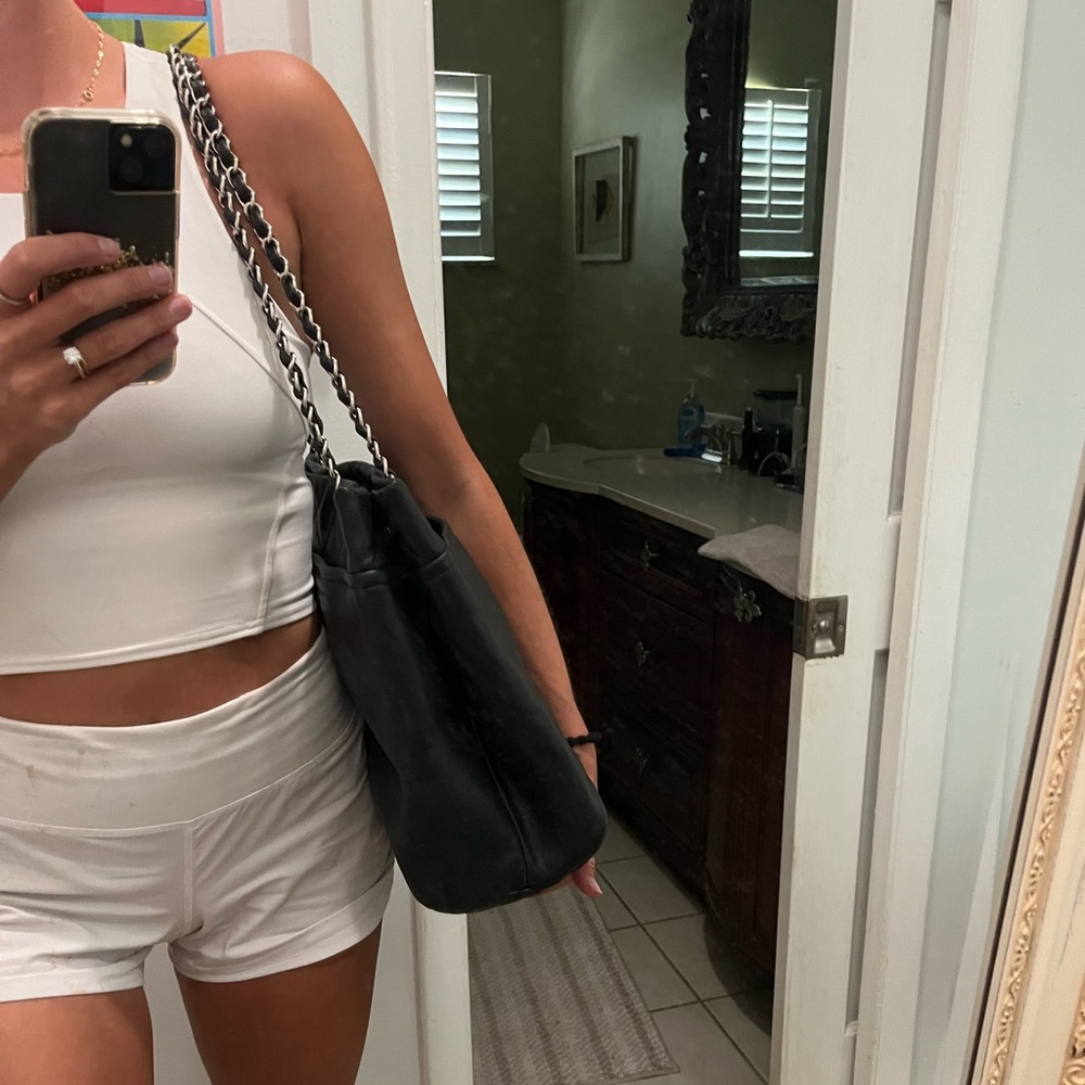 CHANEL Black Quilted Leather Tote with Interlocking CC up for reasonable offers! - Picture 13 of 14